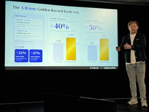 Stijn Bergmans, 7 Tactics for Agentic Search and Shopping — brightonSEO 2026, zdjęcie 58 (10:11)