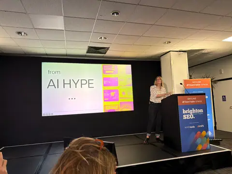 Tanya Kant, AI Literacy: What It Is and Why Your Workforce Needs It — brightonSEO 2026, zdjęcie 1 (11:39)
