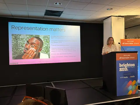Tanya Kant, AI Literacy: What It Is and Why Your Workforce Needs It — brightonSEO 2026, zdjęcie 9 (11:56)